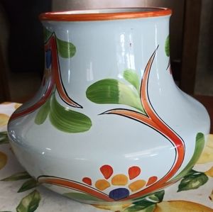 Antique Czech Ditmar Urbach Co Art Deco Squat Vase